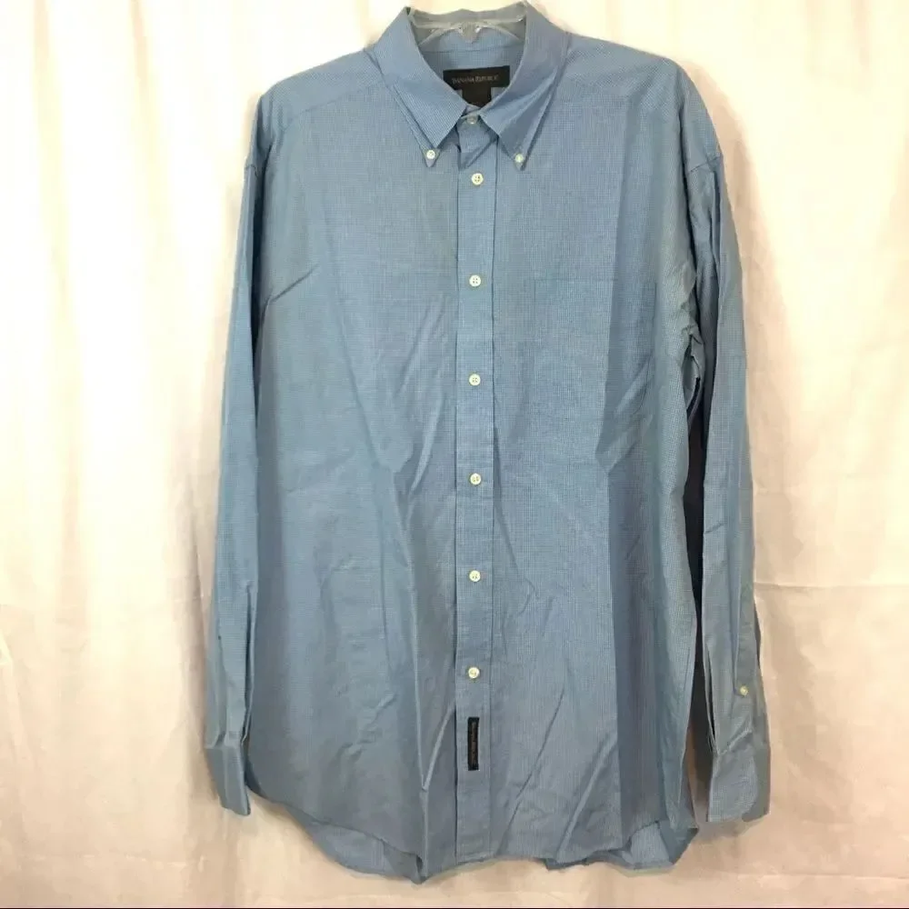 Banana republic long sleeve button down shirt L